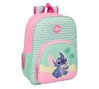 STITCH ICE CREAM - Children's School Backpack, Children's Backpack, Adaptable to Trolley, Ideal for School Ages, Comfortable and Versatile, Quality and Resistance, 33 x 14 x 42 cm, pink, M, Casual