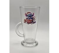 Stitch Inspired Design Latte Glass Latte Mug