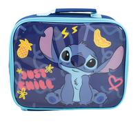 Stitch Rectangular Insulated Lunch Bag - Keeps Food Fresh and Cool - Durable, Easy-to-Clean Design with Carry Handle - Perfect for School, Nursery, or Days Out