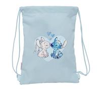 STITCH - Junior Flat Bag Backpack, Ideal for Children of Different Ages, Comfortable and Versatile, Quality and Resistance, 26 x 34 cm