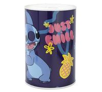 Stitch- "Just Chill" Tin Money Box