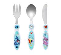 Stitch Kids 3 Piece Cutlery Set - Includes Knife, Fork and Spoon