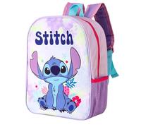 Stitch Kids Backpack, Lightweight School & Travel Bag for Boys & Girls | Toddler Nursery Rucksack with Adjustable Shoulder Straps & Side Mesh Pockets | Premium Small Backpacks