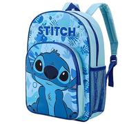 Stitch Kids Childrens Premium Backpack School Rucksack Travel Bag Boys Girls with side mesh pocket and front zipped pocket