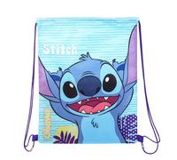 Stitch Kids Drawstring Sports Gym School Bag Lightweight Multicolour