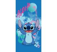 Stitch Luna Beach Towel Large 70x140cm Cotton Disney Halantex LS-0893T