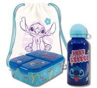 Stitch Lunch Set With Bag in Blue Stitch Blue