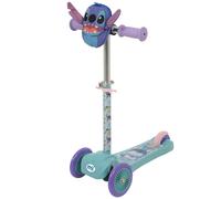 Stitch Mini Go! Tilt 3 Wheel Scooter with Squishle Pouch | Officially Licensed Kids Ages 3+ Push | Tri Unisex Girls or Boys | Adjustable Handlebar Height