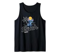 Stitch Movie Ohana Tank Top, Men, Black, Small