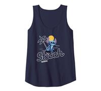Stitch Movie Ohana Tank Top, Women, Navy Blue, Small