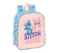 STITCH OHANA - Children's Backpack, Children's Backpack, School Backpack, Adaptable to Trolley, Ideal for Nursery, Comfortable and Versatile, Quality and Resistance, 22 x 10 x 27 cm