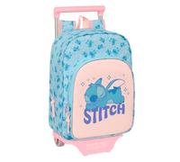 STITCH OHANA - Children's Backpack with Trolley Safta 705, Ideal for Children of Different Ages, Comfortable and Versatile, Quality and Resistance, 26 x 11 x 34 cm