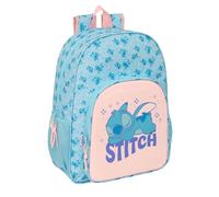 STITCH OHANA - Children's School Backpack, Children's Backpack, Adaptable to Trolley, Ideal for School Children, Comfortable and Versatile, Quality and Resistance, 33 x 14 x 42 cm