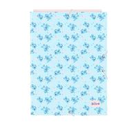 Stitch Ohana - Folio Folder with 3 Flaps, Ideal for Children of Different Ages, Comfortable and Versatile, Quality and Resistance, 26 x 36.5 cm