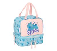 STITCH OHANA - Lunch Box, Pencil Case, Quality and Maximum Resistance, Meal Holder, Recreation, Snack and Breakfast, 20 x 15 x 20 cm