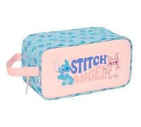 Stitch Ohana - Medium Shoe Rack, Multipurpose, Pencil Case, Sport, Extracurricular Shoes, Football, Comfortable and Versatile, 29 x 14 x 15 cm
