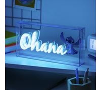 Stitch Ohana Neon Effect LED Kids Novelty Lights - Blue