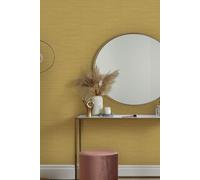 ENVY STITCH PLEASE SAFFRON WALLPAPER, Yellow