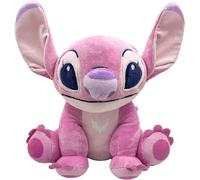 Stitch Plush ANGEL Alien Pink 20cm With Piggy Bank Original Disney