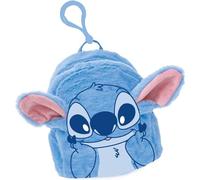 Stitch Plush Coin Purse - Children's Purse with Stitch Design in Padded Plush, Zip Closure and Format Ideal for Storing Coins, Keys or Small Treasures in Disney Style, Stitch, licence