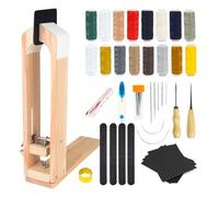 Stitch Pony,FASTTOBUY Leather Stitching Pony Table Desktop Pony Horse Clamp