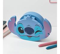Stitch Portable Desk Lamp - Officially Licensed Disney Product | Adjustable Desk Lamp • Built In Phone Stand • USB Or Battery Powered • Portable Foldable Design • Stitch Fan Gift