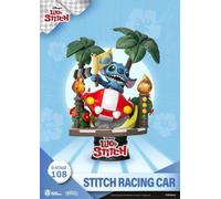 Stitch Racing Car Re-Run D-Stage PVC Statue BEAST KINGDOM