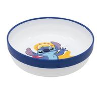 Stitch Reusable Two-Tone Children's Bowl with Non-Slip Base