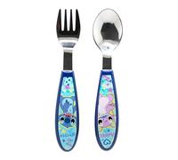 Stitch Set of 2 Stainless Steel Cutlery Fork and Spoon