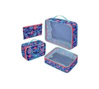 Stitch Set of 3 Packing Cubes Disney Purple One Size