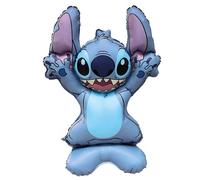 Procos - Standing Foil Balloon Disney Stitch, Balloon for Air Filling, Gift, Decoration