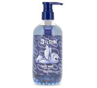 Stitch Shower Gel Body Wash with Pearl Disney Character Design | MAD Beauty | Blueberry Fragrance, Cute & Fun Soap Dispenser with Pump, Gift, Denim Blue - Men & Women - 500ml