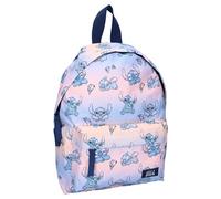 STITCH Simply Kind Backpack by Disney Lilo and Stitch - Backpack for Boys | School | Leisure - Colour Navy - Size 31 x 22 x 9 cm, marine, One Size