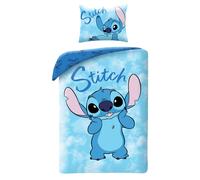 STITCH Single Duvet Cover 140X200Cm Cotton Disney Pillowcase 3588 Original