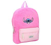 Stitch So Charming Eco Fur Backpack 33X23X9Cm Disney Lilo And Stitch Pink
