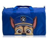 Stitch, Spiderman, Paw Patrol or Hello Kitty Duffle Bag | Lightweight Foldable Travel Duffel with Shoulder Strap & Luggage Sleeve, Paw Patrol, 18" x 12" x 8.6"