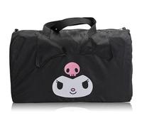 Stitch, Spiderman, Paw Patrol or Hello Kitty Duffle Bag | Lightweight Foldable Travel Duffel with Shoulder Strap & Luggage Sleeve, Hello Kitty and Friends, 18" x 12" x 8.6"