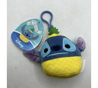 Stitch Squishmallow Disney 2.5 inch Bag Clip Plush Soft Toy Pineapple Keyring