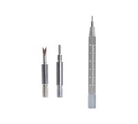 Stitch Standard Spring Bar Tool, Removal Install Repair Tool, Watch Repair Link Remover Tool, Watch Band Pins Tool for Watch Band Install Adjustment Replacement Sizing (Silver)