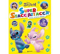 Stitch. Superstaccattacca. Gioca, attacca, impara. Con adesivi. Ediz. a colori