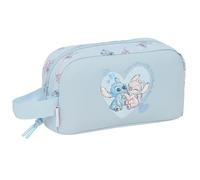 Stitch Thermal Breakfast Holder, Thermo, Pencil Case, Quality and Maximum Resistance, Meal Holder, Recreation, 21.5 x 6.5 x 12 cm