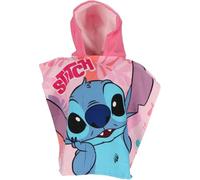 Stitch Towel Poncho Kids Hooded Robe - Official Character Bath Beach Swim Cover Up for Boys & Girls - Soft & Absorbent Hooded Towel Poncho - One Size Fits Ages 2-6 Years - Childrens Ponchos Lilo