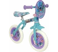 Stitch 2-In-1 Training Toddler Bike - Convertible Training and Balance Bike for 2+ Years Girls and Boys with Removable Pedals and Stabilisers - Adjustable 10 Inches Bikes for Kids - Stitch Toys