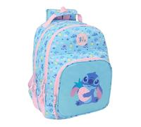 STITCH WAVES - Children's School Backpack, Ideal for Children of Different Ages, Comfortable and Versatile, Quality and Resistance, 32 x 15 x 42 cm