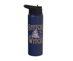Stitch Witch - Funny Sewing Quote Sewer Stainless Steel Insulated Water Bottle