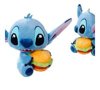 Simba Lilo & Stitch Stitch With Burger 25 Cm Teddy Blue Kids