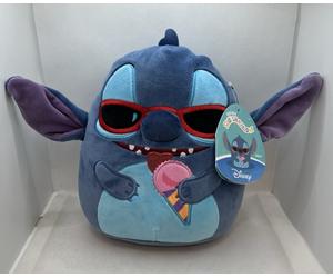 Stitch with Ice Cream Squishmallow Disney 8 inch Plush Soft Toy Lilo & Stitch UK