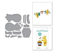 Stitched Classic Pooh Etched Dies