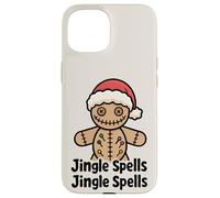 Stitched Doll Jingle Spells Christmas Ugly Xmas Sweater Case for iPhone 15