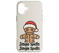 Stitched Doll Jingle Spells Christmas Ugly Xmas Sweater Case for iPhone 16 Plus